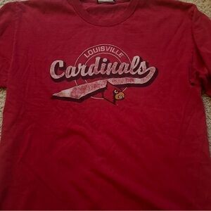 Red Louisville shirt